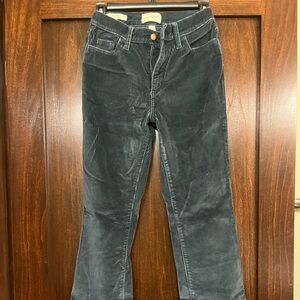 Vintage Bootcut Blue Flare Corduroy Pants